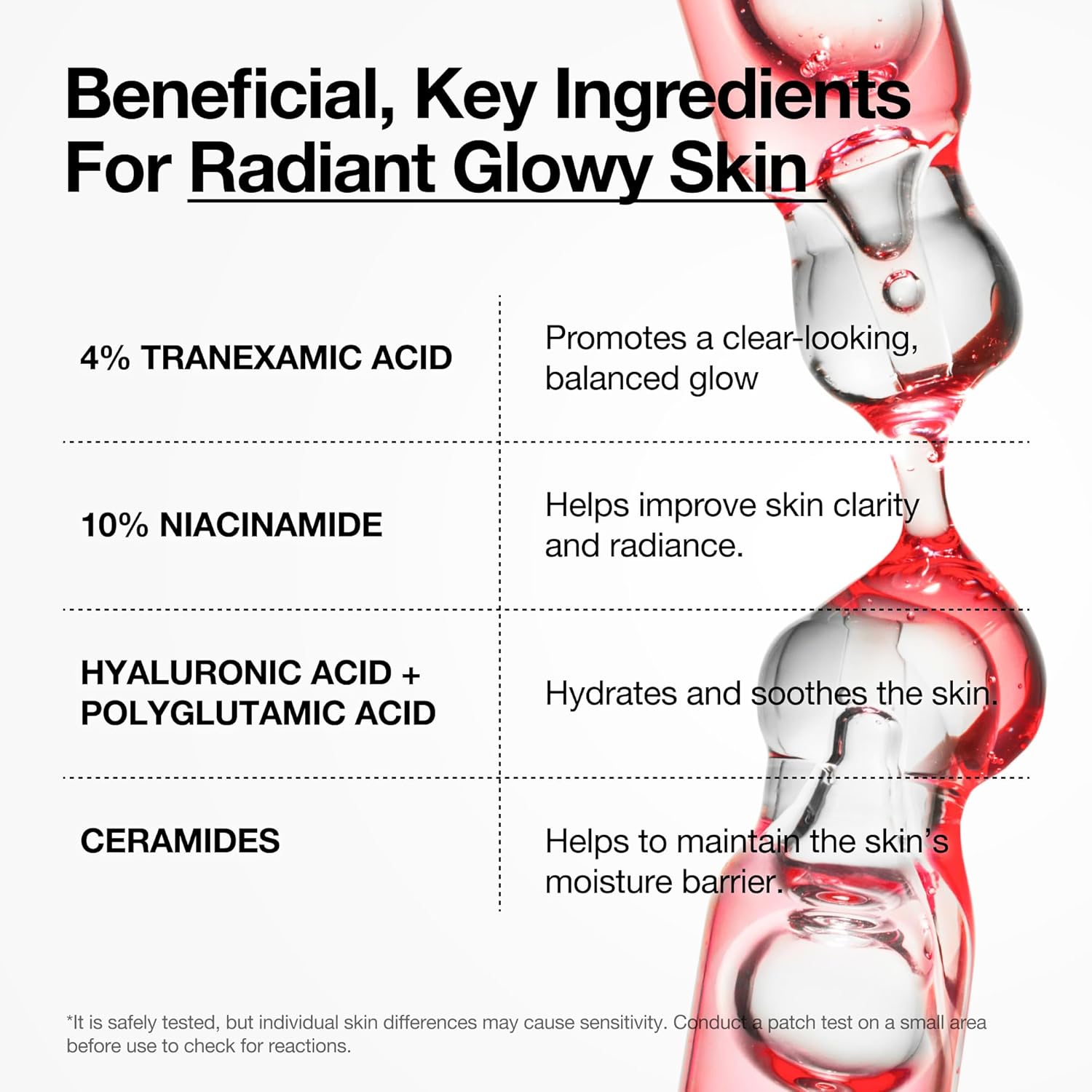 Anua Niacinamide 10 + TXA 4 Serum, Dark Spot Care, Hyaluronic Acid, Tranexamic Acid, Lightweight & Hydrating All-in-One Daily Facial Serum for Glass Skin, Korean Skincare, 1.01 fl.oz