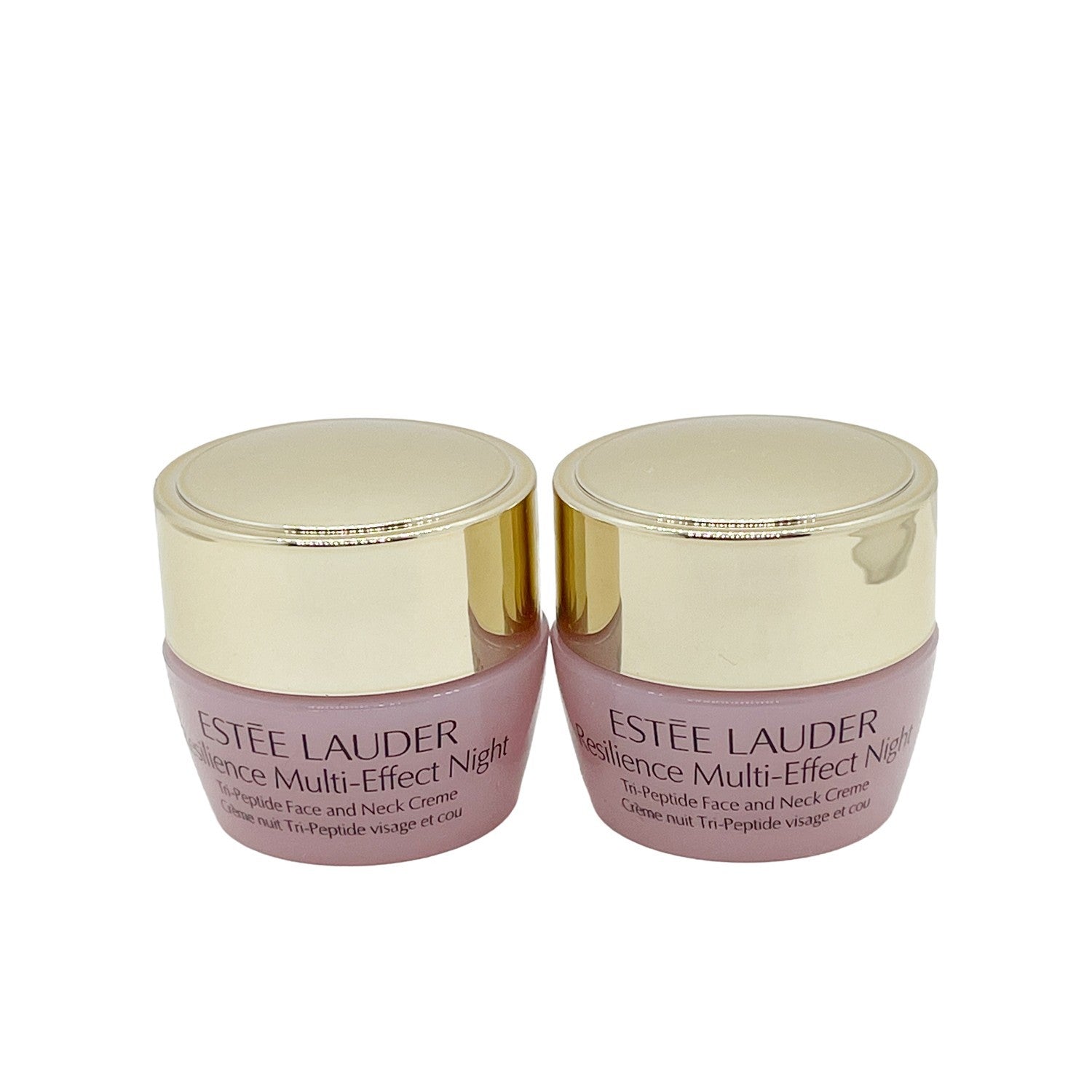 2x Estee Lauder  Resilience Multi-Effect Night Tri-Peptide Face/Neck 0.24oz/7ml