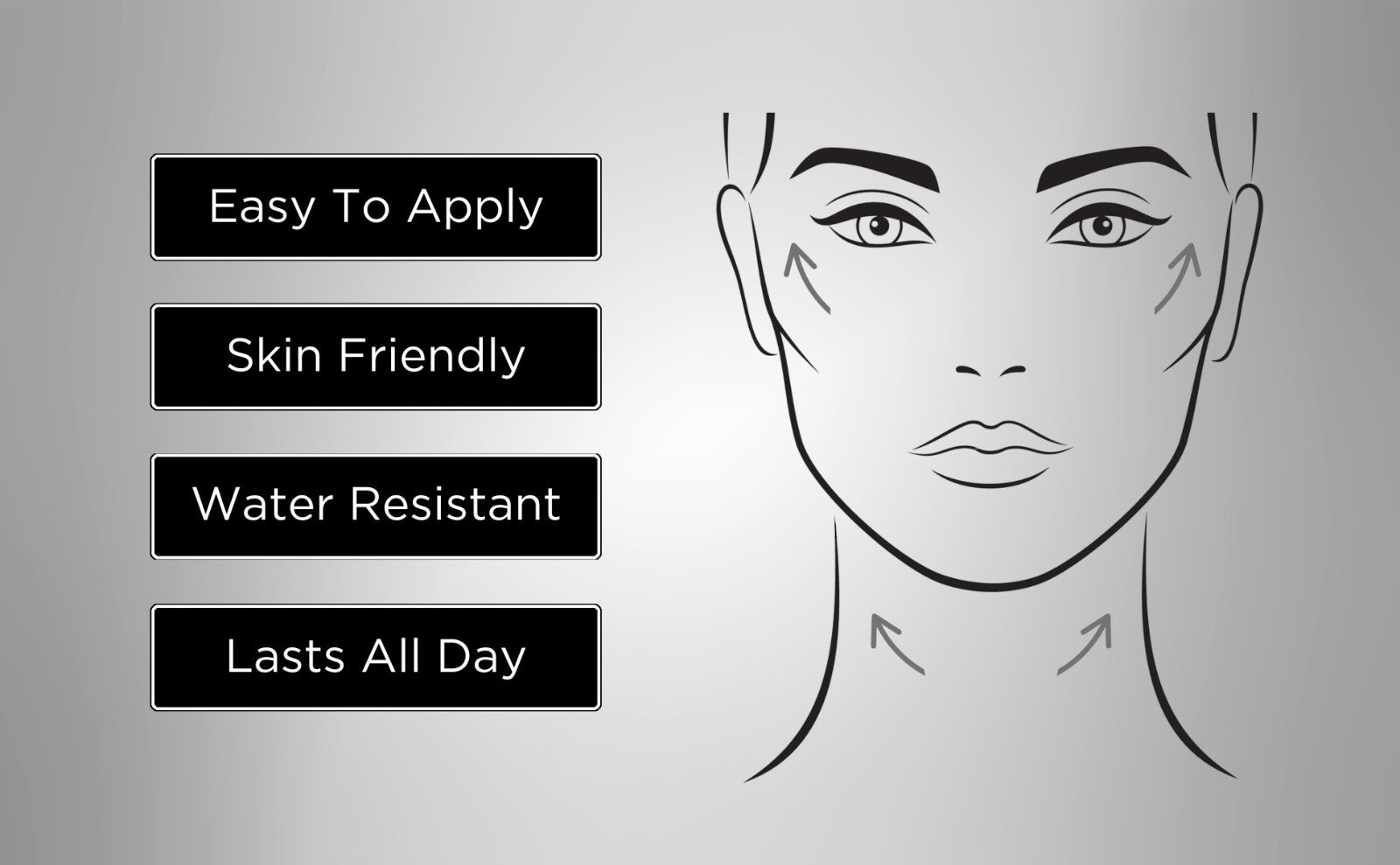 120 Tapes & Bands Instant Face, Neck & Eye Lift (Light & Dark Hair) Secret Lift